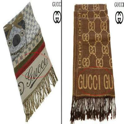 how to spot fake gucci.scarf